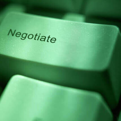 Negotiate-button